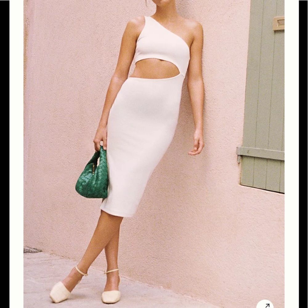 Asymmetrical Cutout Dress 